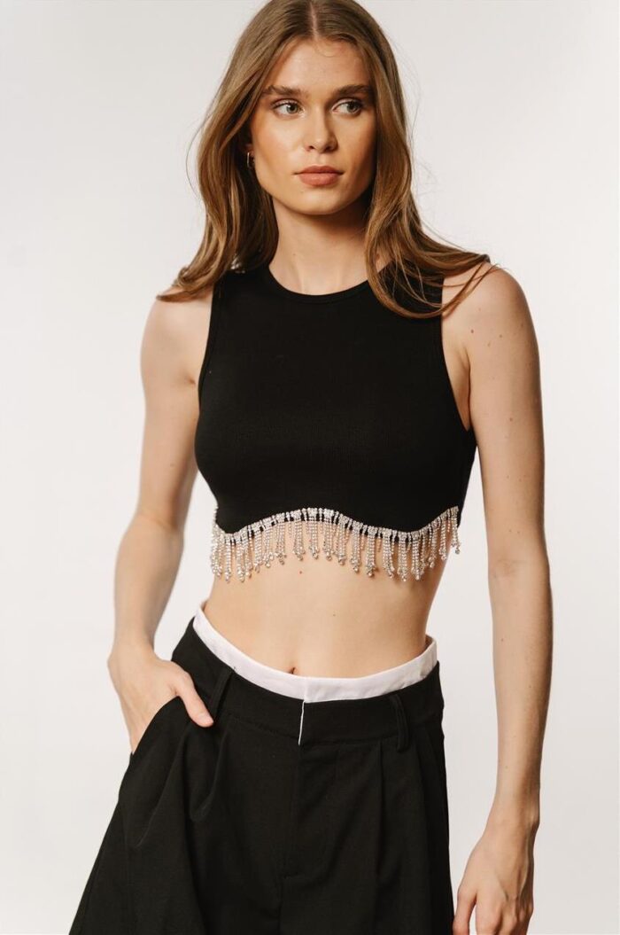 Jeweled-cropped-top